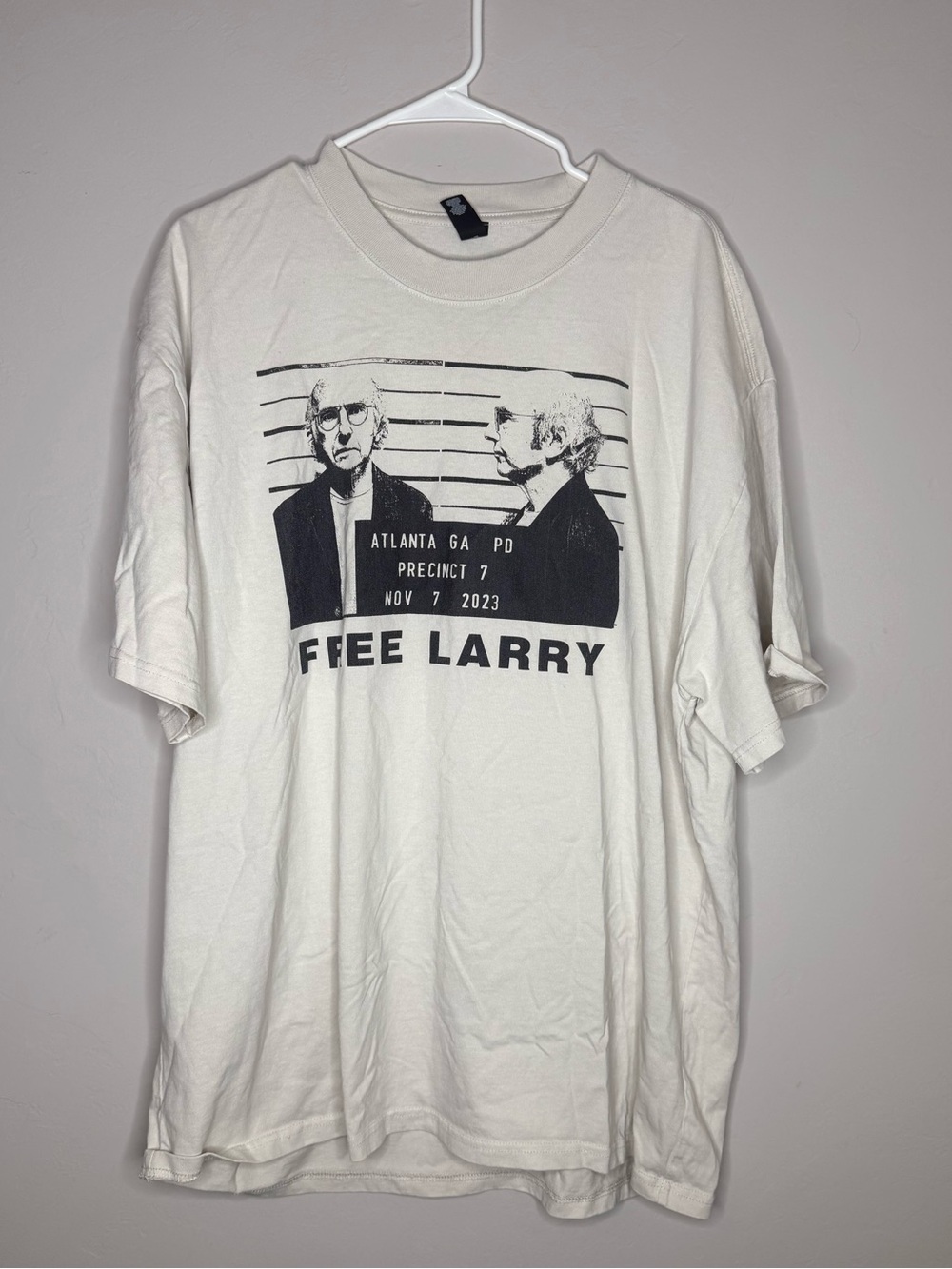 Curb your enthusiasm free Larry oversized faded tshirt HBO Shop size XL graphic